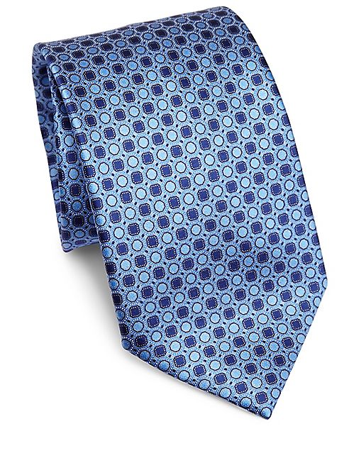 Ermenegildo Zegna - Printed Silk Tie