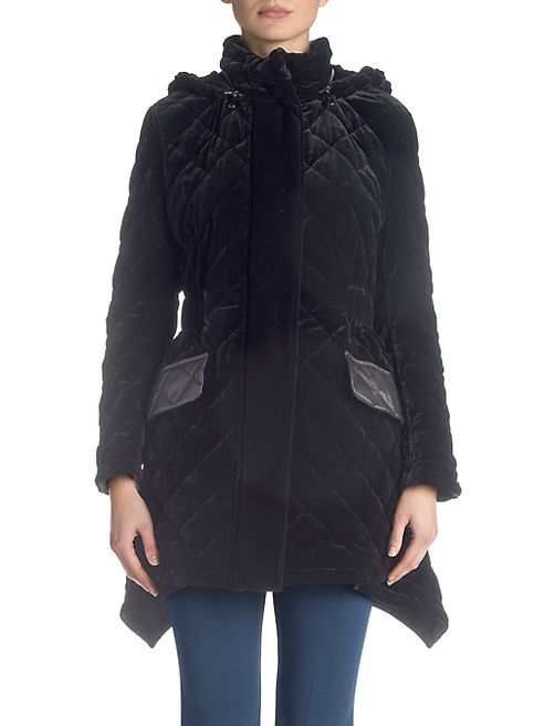 Fendi - Quilted Velvet Coat