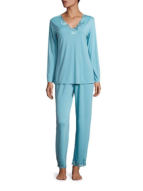 Natori - Zen Floral Long-Sleeve Pajamas