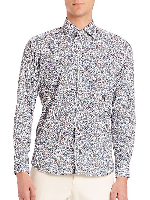 Etro - Paisley Long Sleeve Shirt