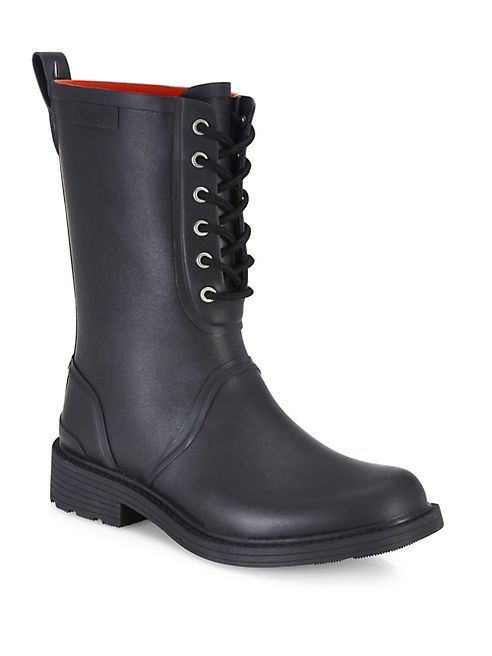 Rag & Bone - Ansel Lace-Up Rain Boots