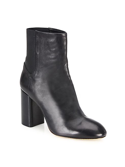 Rag & Bone - Agnes Leather Block Heel Booties