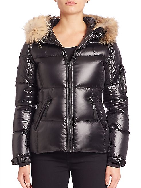 SAM. - Blake Fur-Trim Down Puffer Jacket