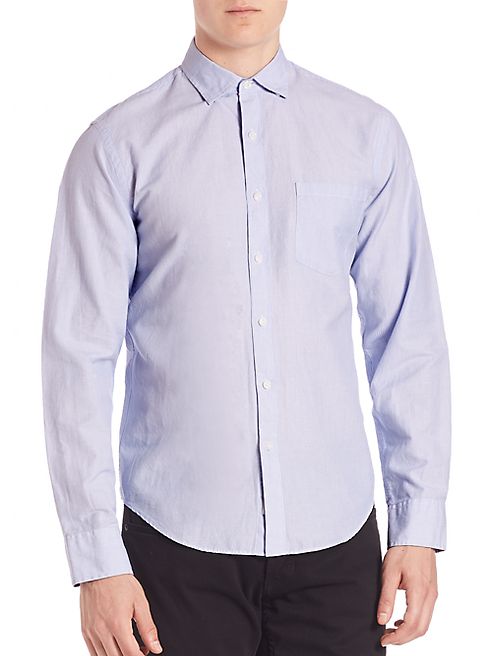 The Blue Shirt Shop - Bowery & Bleecker Slim-Fit Pinstriped Shirt