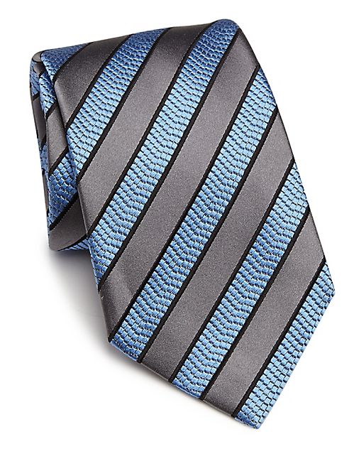 Ermenegildo Zegna - Striped Silk Tie