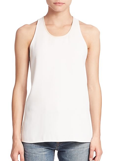 Vince - Bonded Laser-Cut Tank Top