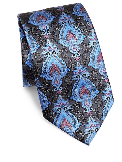 Ermenegildo Zegna - Paisley Printed Silk Tie