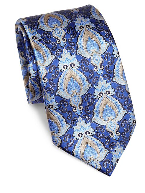 Ermenegildo Zegna - Paisley Printed Silk Tie