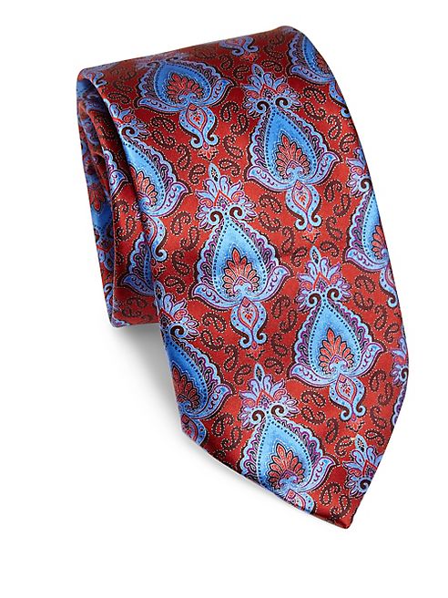 Ermenegildo Zegna - Paisley Printed Silk Tie