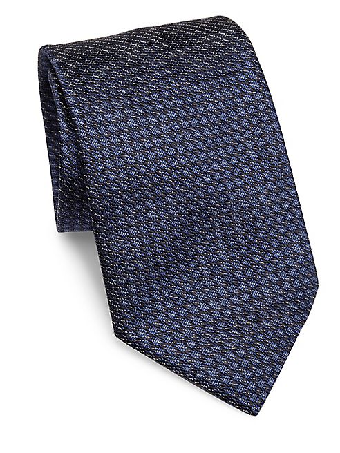 Ermenegildo Zegna - Textured Woven Silk Tie