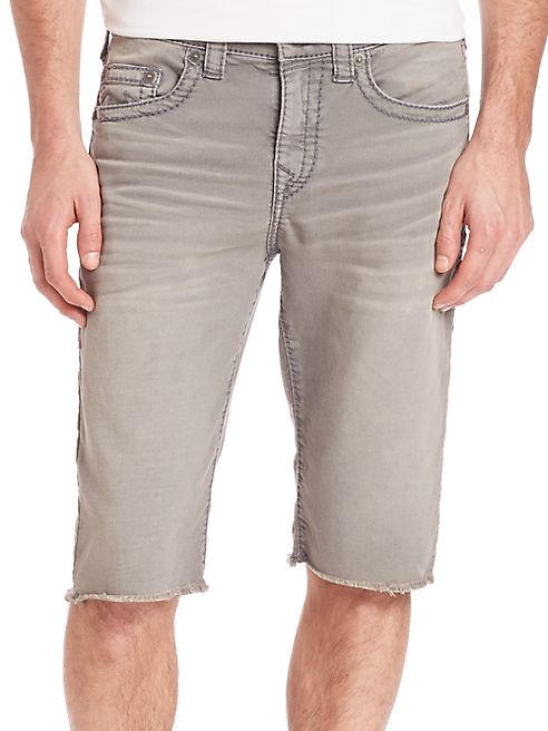 True Religion - Geno Straight Leg Jean Shorts