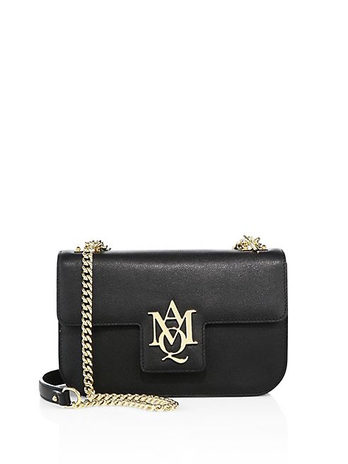 Alexander McQueen - Insignia Leather Chain Satchel