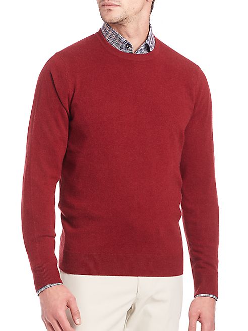 Saks Fifth Avenue Collection - Cashmere Long Sleeve Sweater