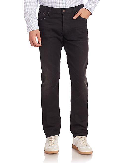 Ralph Lauren - Blue Label Faded Five-Pocket Jeans