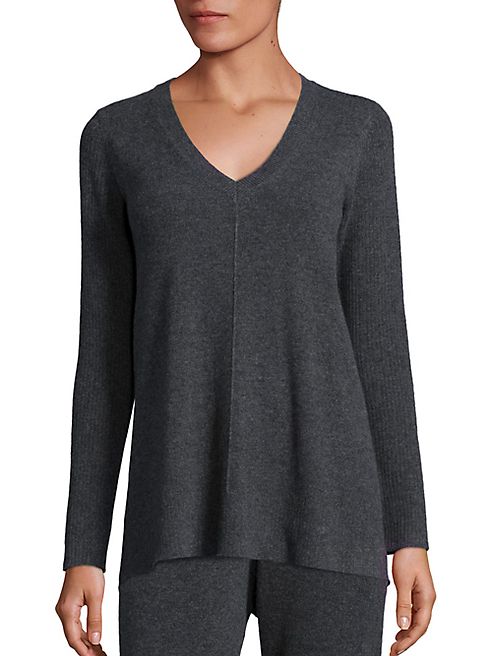 Josie Natori - Long Sleeve Cashmere Sweater