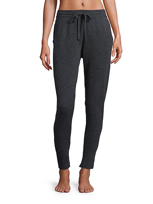 Josie Natori - Drawstring Cashmere Jogger Pants