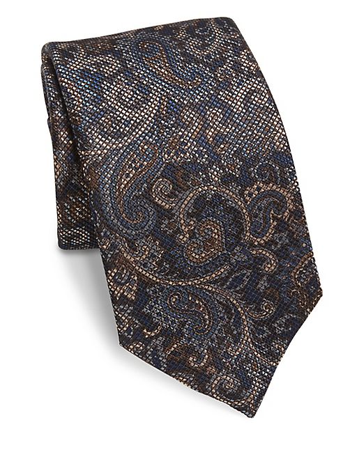 Saks Fifth Avenue Collection - Antique Pai Silk Tie