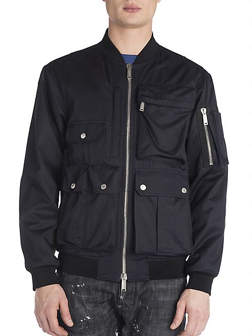 DSQUARED2 - Multi Pocket Bomber Jacket