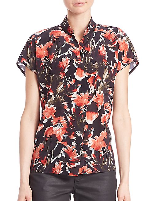 Lafayette 148 New York - Eloise Printed Silk Blouse