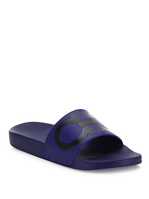 Salvatore Ferragamo - Groove Slide Sandals