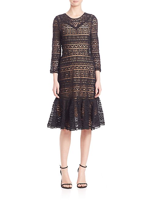 Rebecca Taylor - Stained Glass Lace Dress