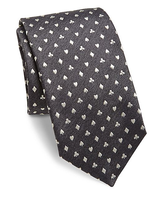 Saks Fifth Avenue Collection - House of Cards Silk Tie