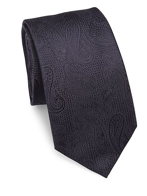 Saks Fifth Avenue Collection - Printed Silk Tie