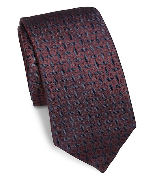 Saks Fifth Avenue Collection - Textured Silk Tie