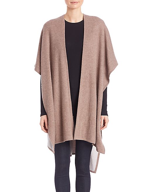 Saks Fifth Avenue Collection - Reversible Cashmere Wrap