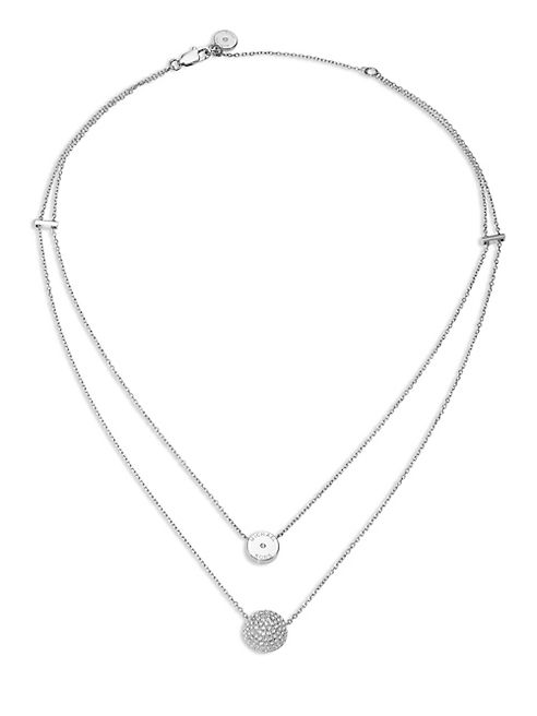 Michael Kors - Brilliance Layered Disc Chain Necklace