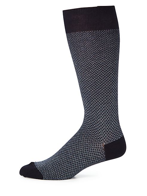 Saks Fifth Avenue Collection - Printed Socks