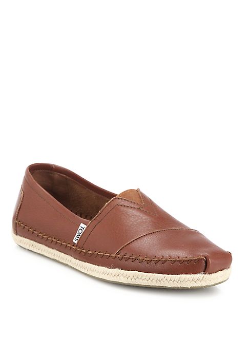 TOMS - Classics Leather Espadrilles