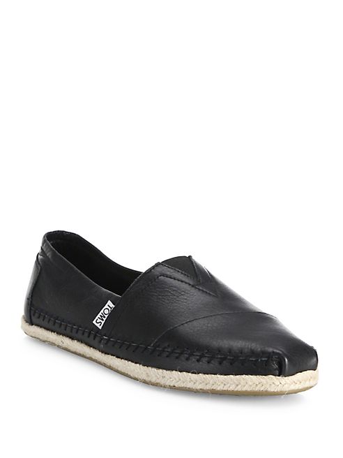 TOMS - Classics Leather Espadrilles