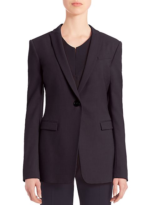 Armani Collezioni - Textured Strech Wool Jacket