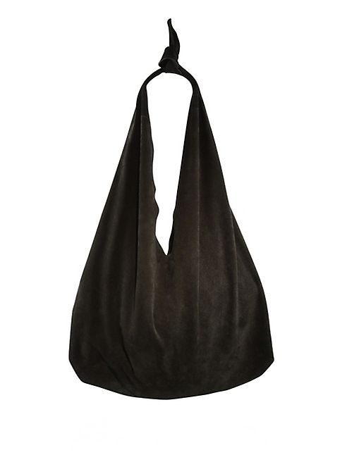 The Row - Bindle Suede Shoulder Bag