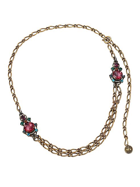 Lanvin - Crystal Chain Necklace