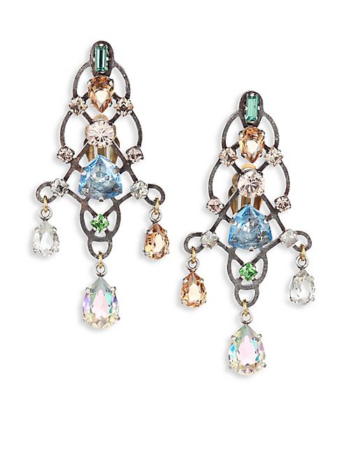 Lanvin - Crystal Chandelier Earrings