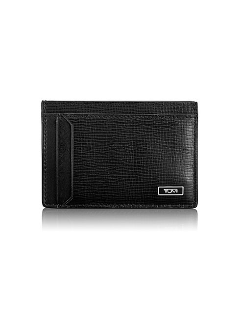 Tumi - Monaco Leather Money Clip Card Case