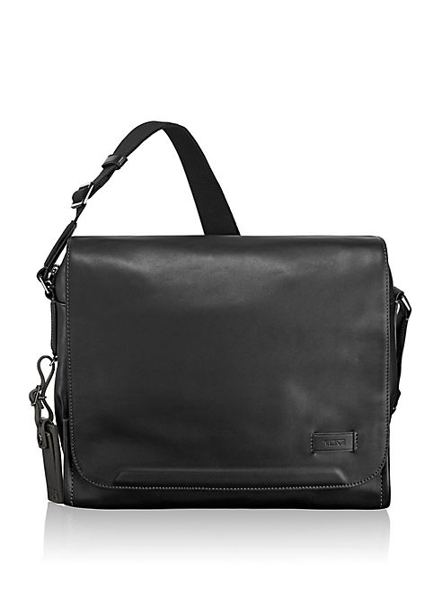 Tumi - Leather Messenger Bag