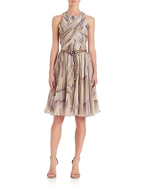 Ralph Lauren Collection - Lucille Printed Dress