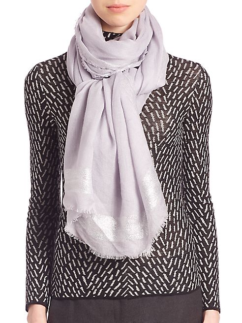 Armani Collezioni - Lurex-Trimmed Scarf