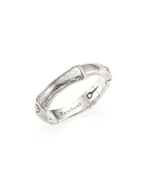 John Hardy - Bamboo Sterling Silver Band Ring