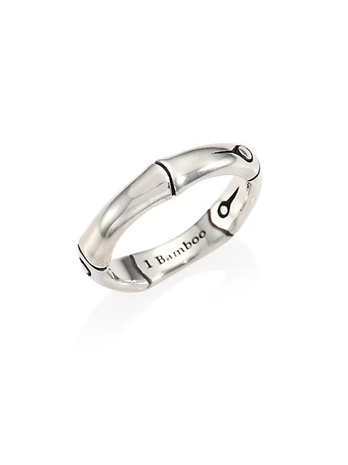 John Hardy - Bamboo Sterling Silver Band Ring