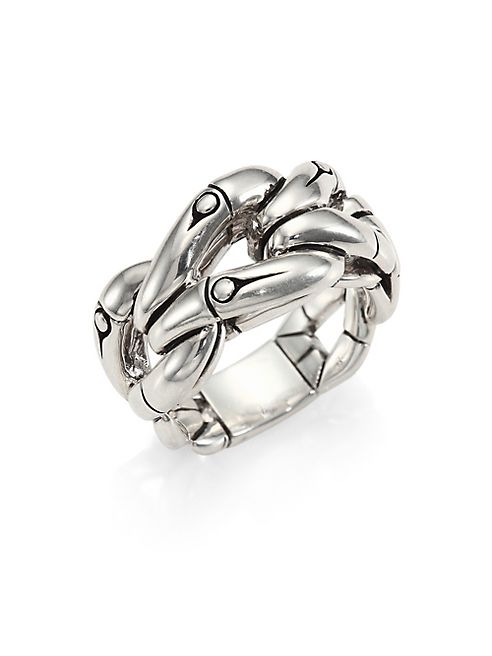 John Hardy - Bamboo Sterling Silver Woven Ring