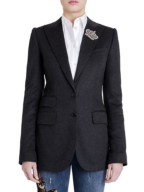 Dolce & Gabbana - Tailored Cashmere Blend Jacket