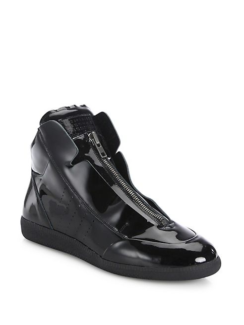 Maison Margiela - Center Zip Leather Boots