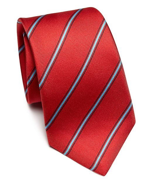 Kiton - Striped Silk Tie