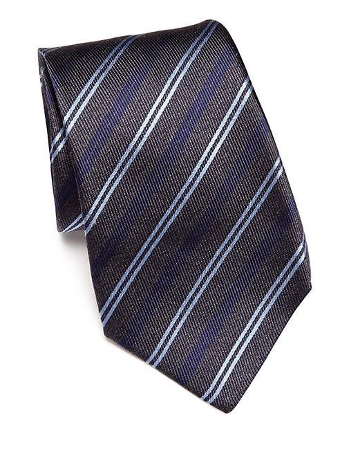 Kiton - Diagonal Striped Tie