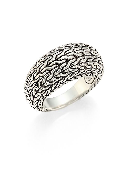 John Hardy - Classic Chain Sterling Silver Ring