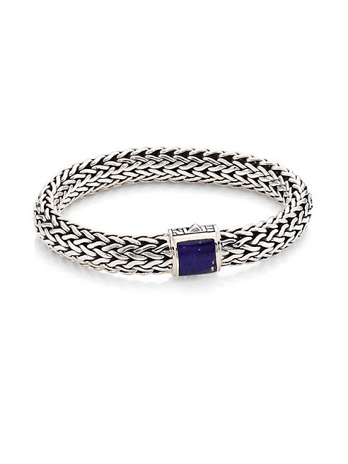 John Hardy - Batu Classic Chain Lapis Lazuli & Sterling Silver Bracelet